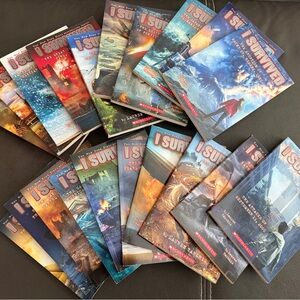 I Survived Book Lot of 20- Multiple Illustrated Paperback Titles